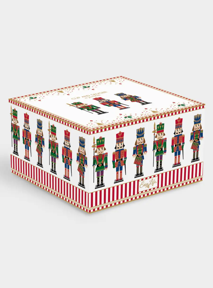 Чашка с блюдцем, 200 мл, Щелкунчик ,image-1