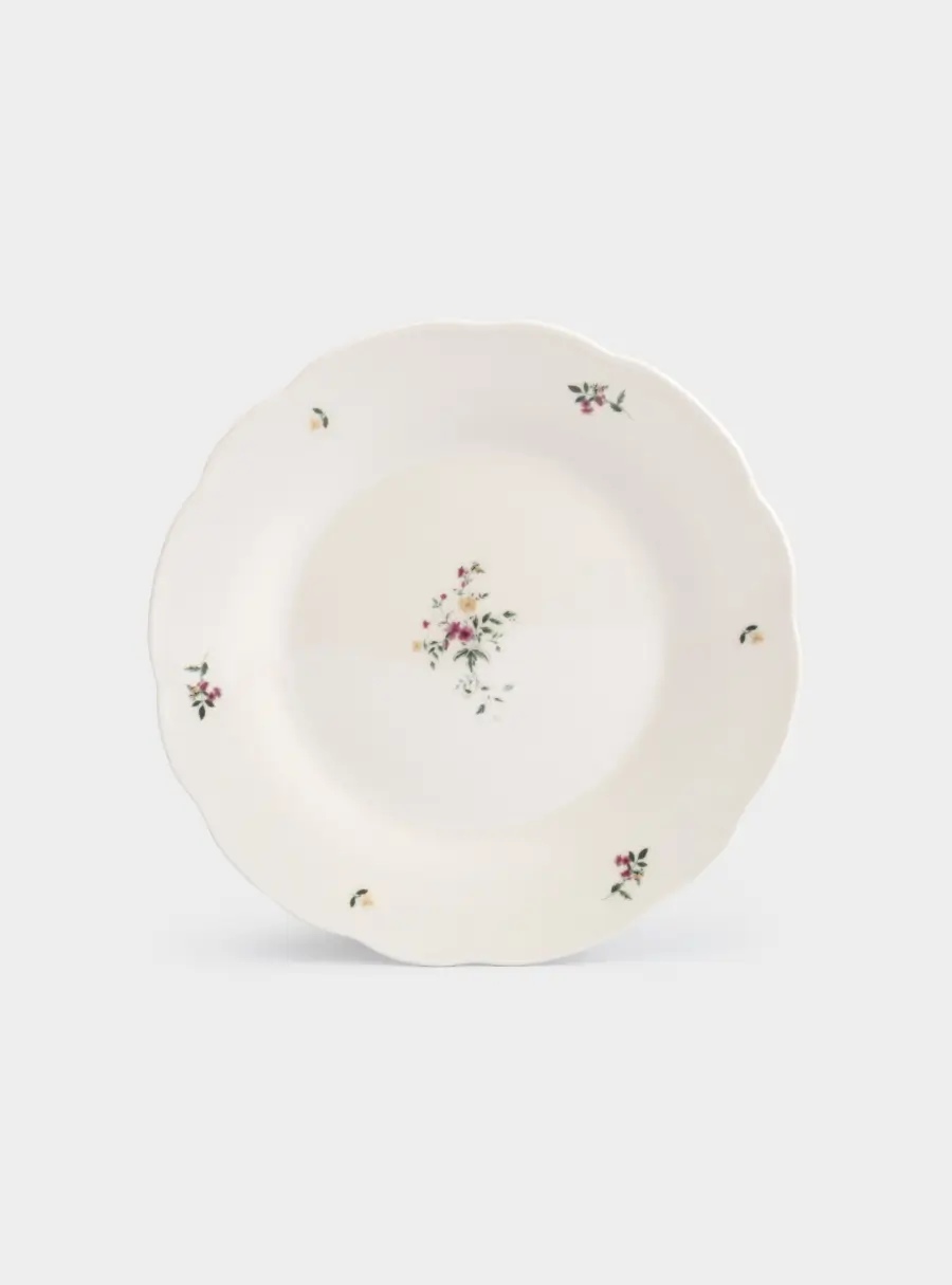 Сервиз обеденный, 6 перс, 18 пр, фарфор N, белый, Цветы, Meadow, image-7