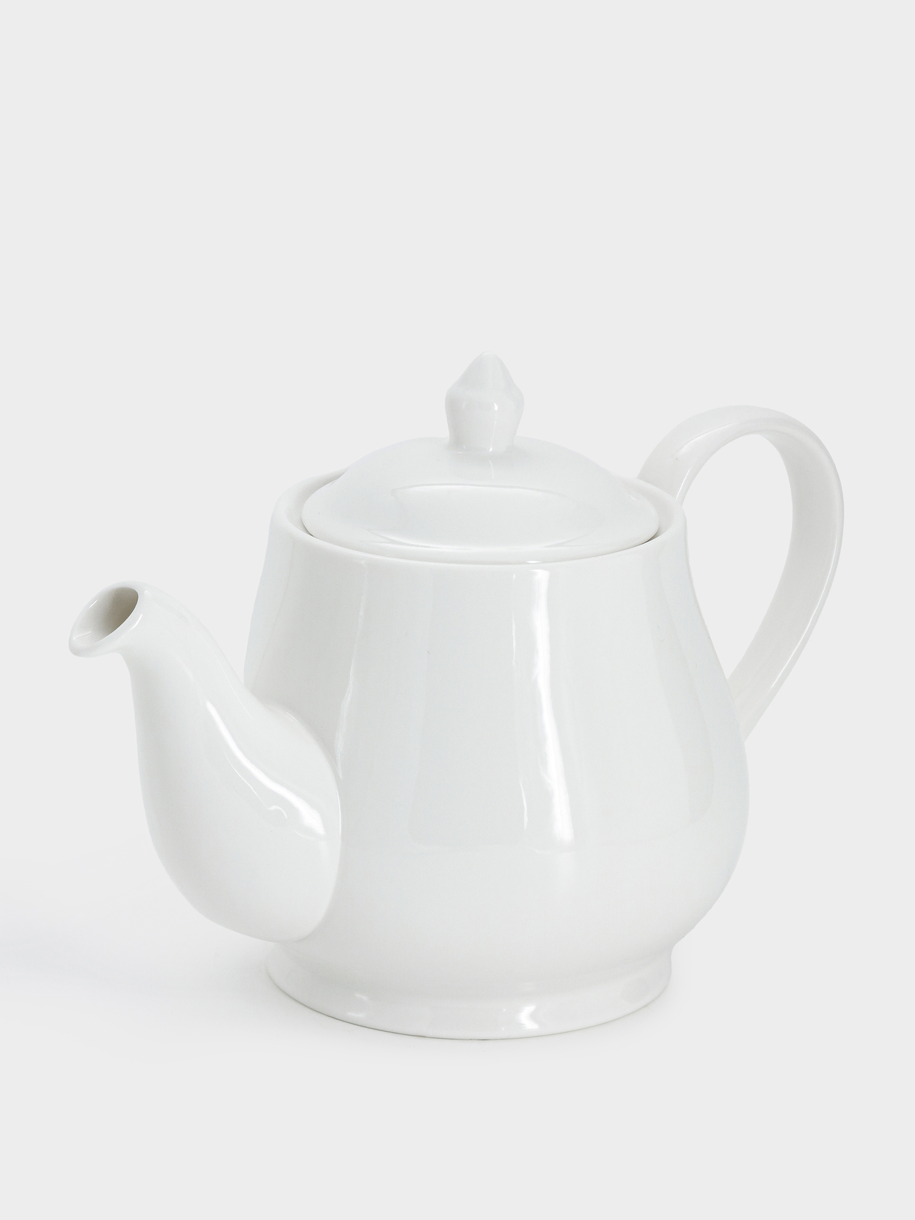Чайник заварочный, 1 л, фарфор P, белый, White Basics, image-1