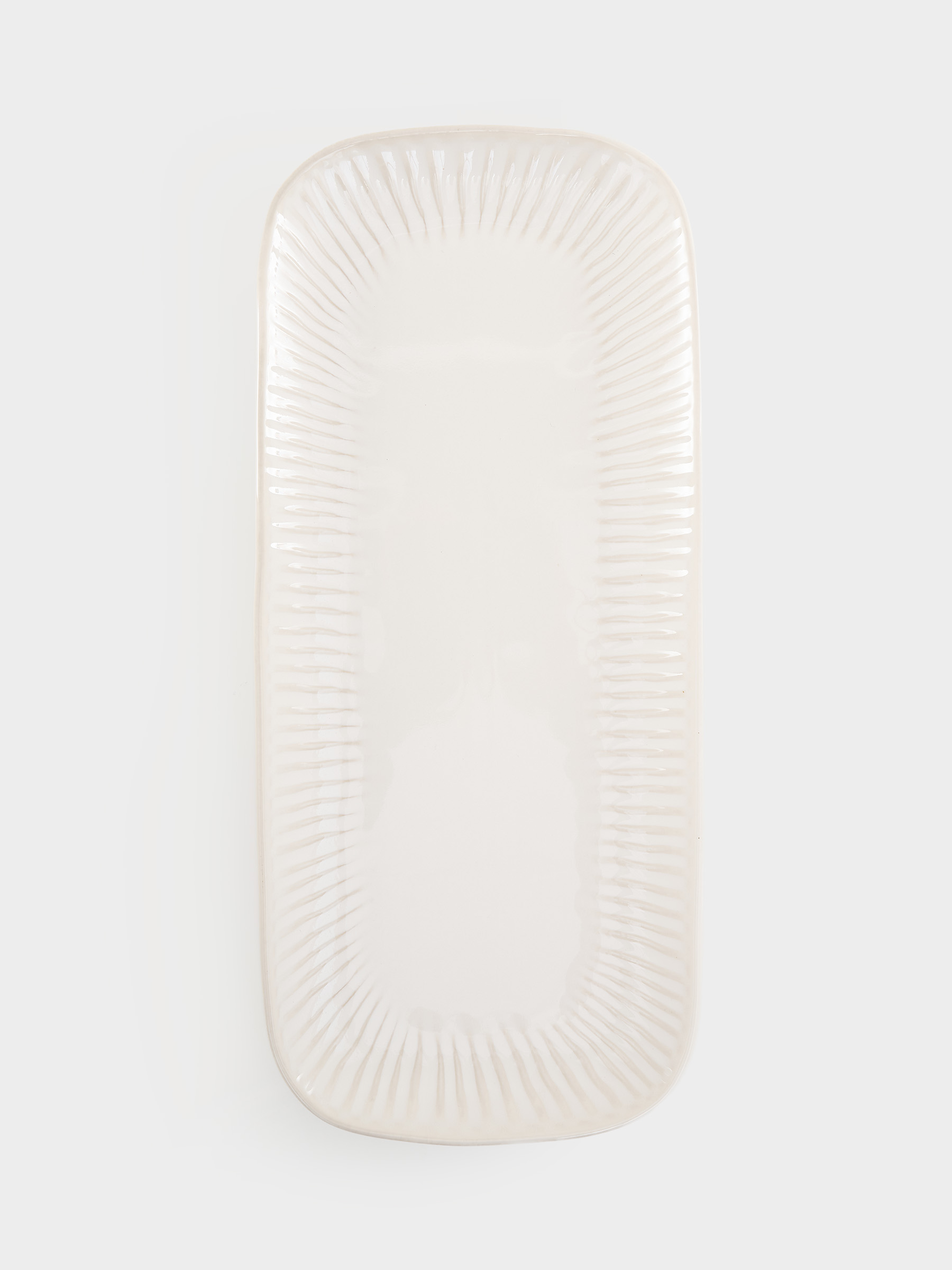 Блюдо, 36x16 см, прямоугольное, белое, Gallery, image-2