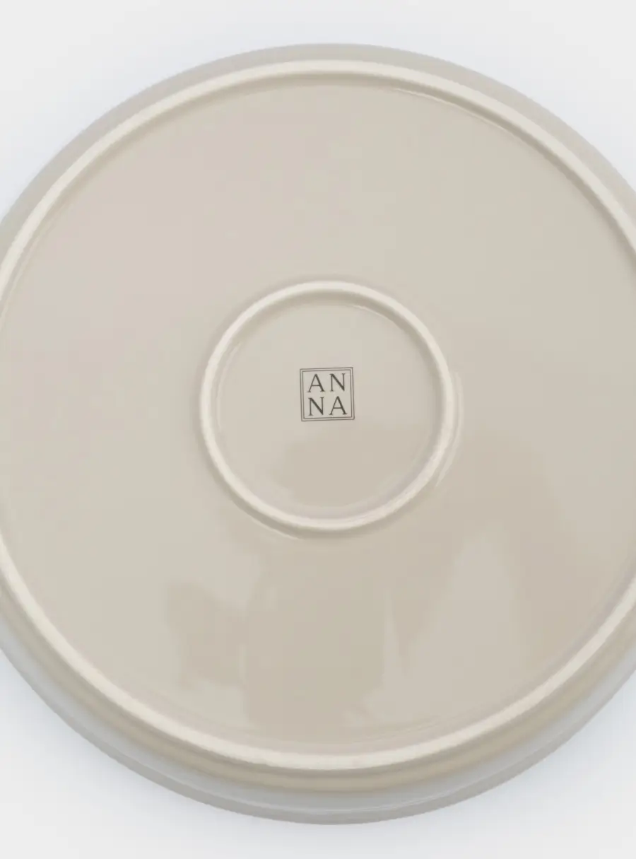 Форма для запекания, 26 см, керамика, круглая, молочно-бежевая, Baker, image-4