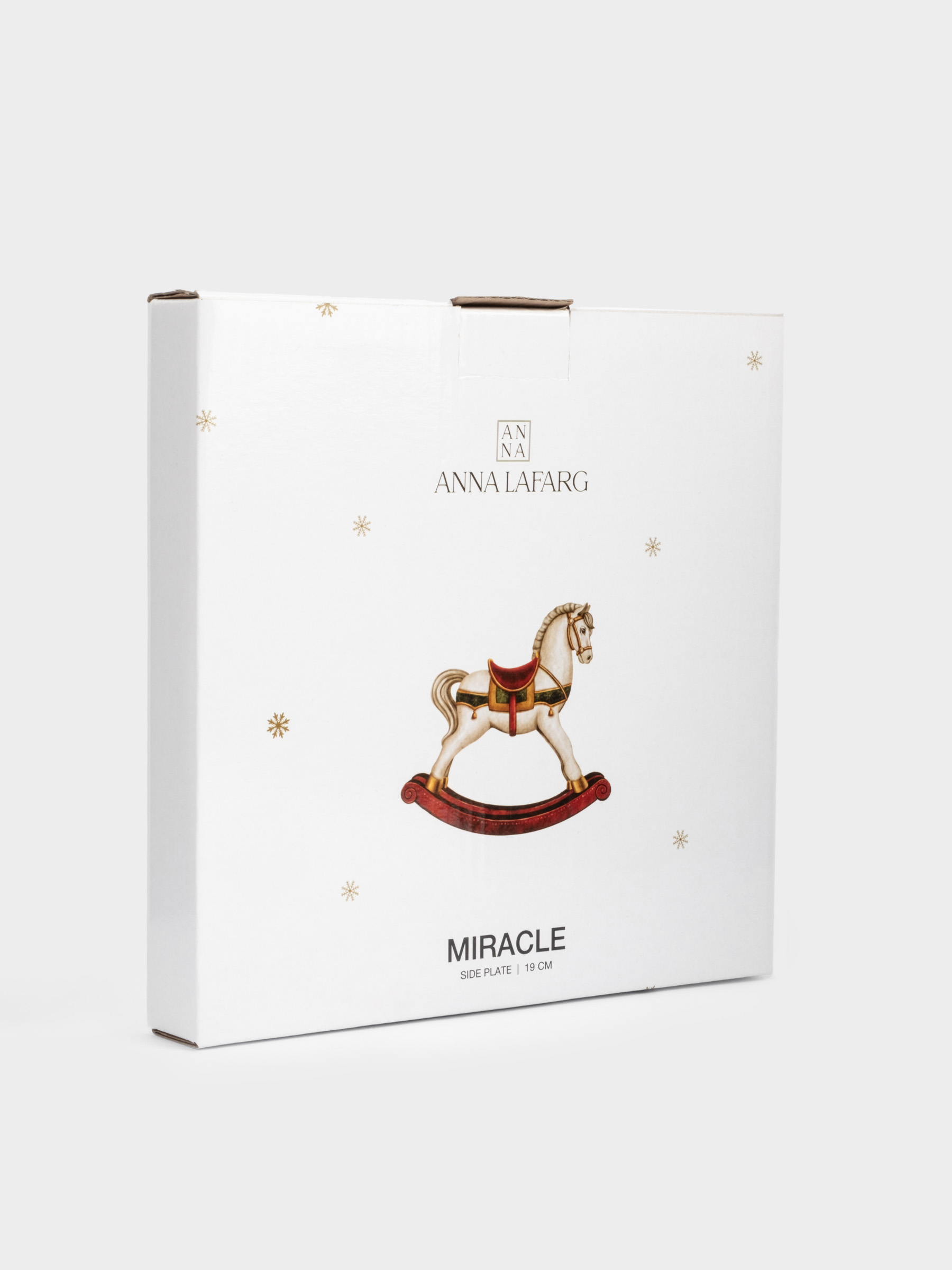 Тарелка закусочная, 19 см, фарфор N, белая, Лошадка, Miracle, image-6