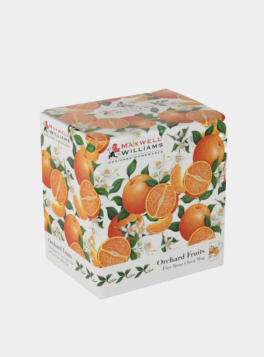 Кружка, 300 мл, фарфор F, белая, Апельсин, Orchard Fruits ,image-1