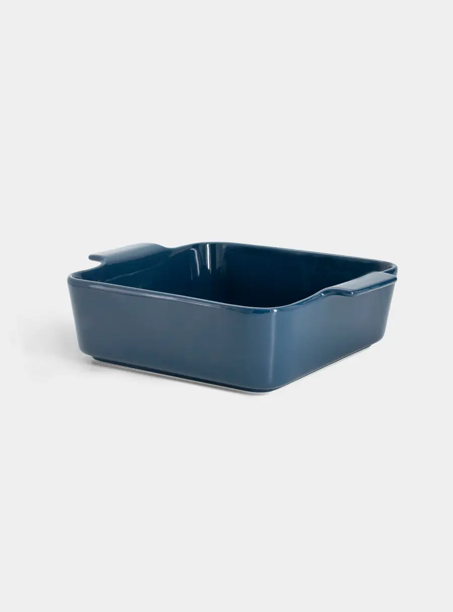 Форма для запекания, 24 см, фарфор P, квадратная, синяя, Indulgence, image-2