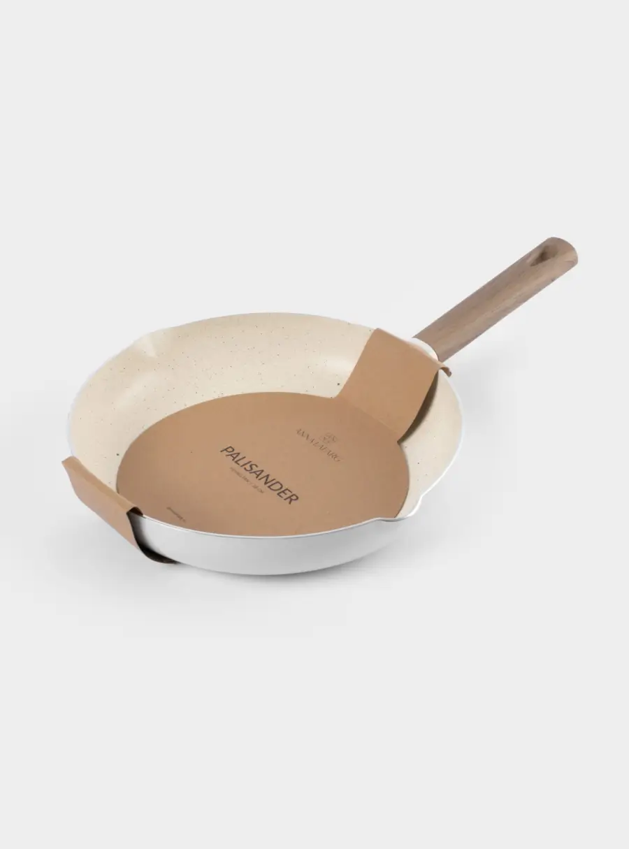 Сковорода, 28 см, с покрытием, алюминий, молочная, Palisander, image-4