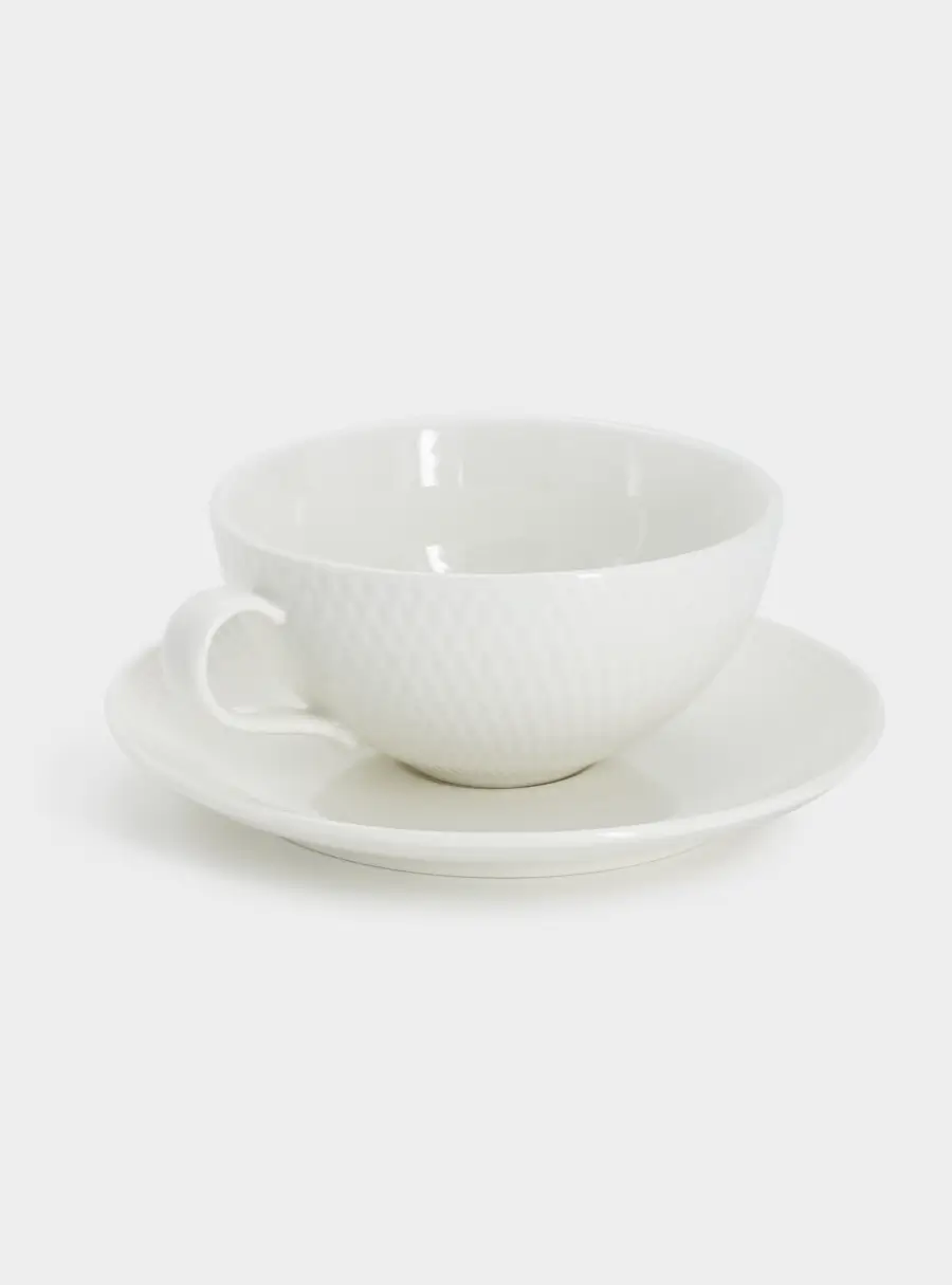 Чашка с блюдцем, 250 мл, Даймонд, image-1