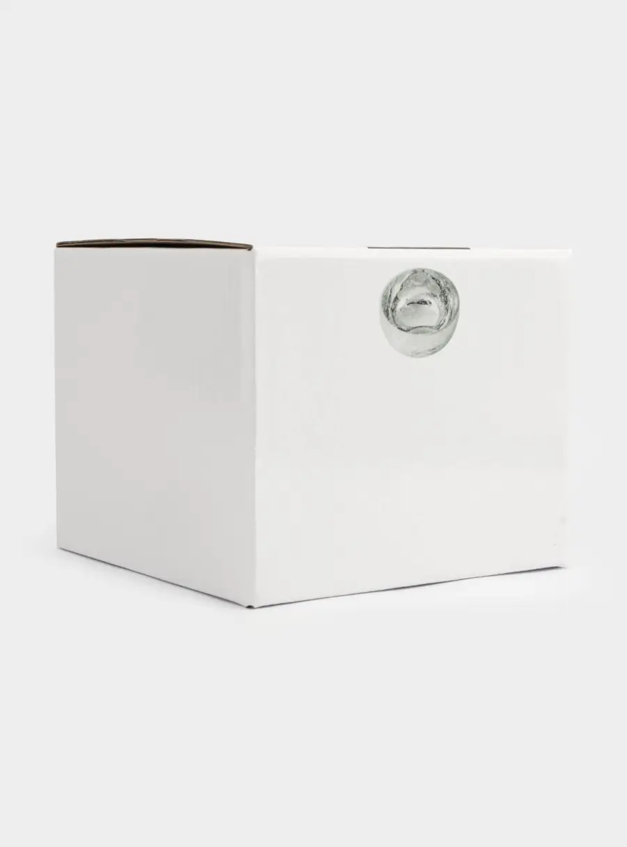 Конфетница, 15х12 см, стекло, серебристая, Кракелюр, Craquelure, image-5