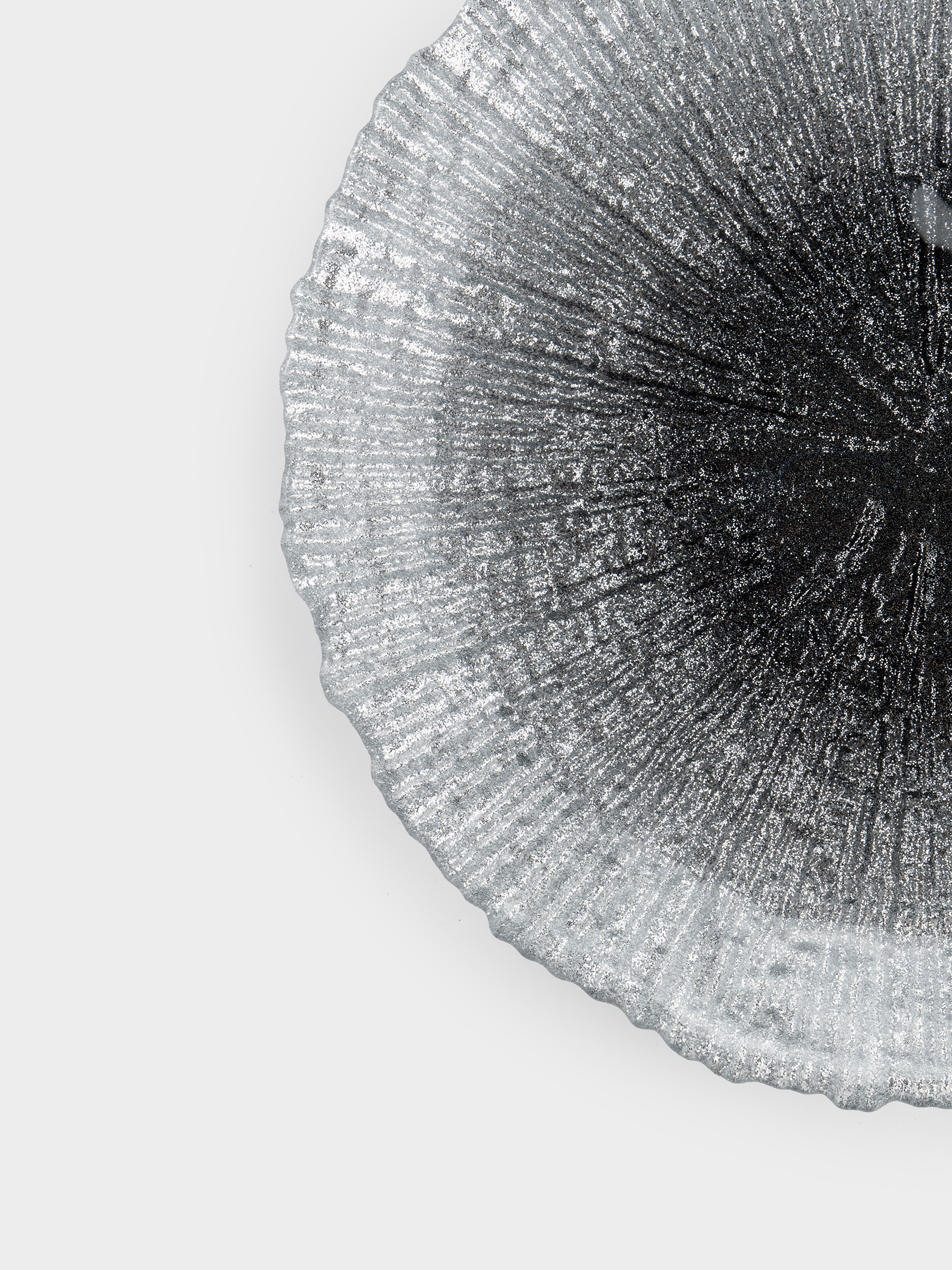 Тарелка закусочная, 21 см, стекло, серебристо-серая, Avila, image-4