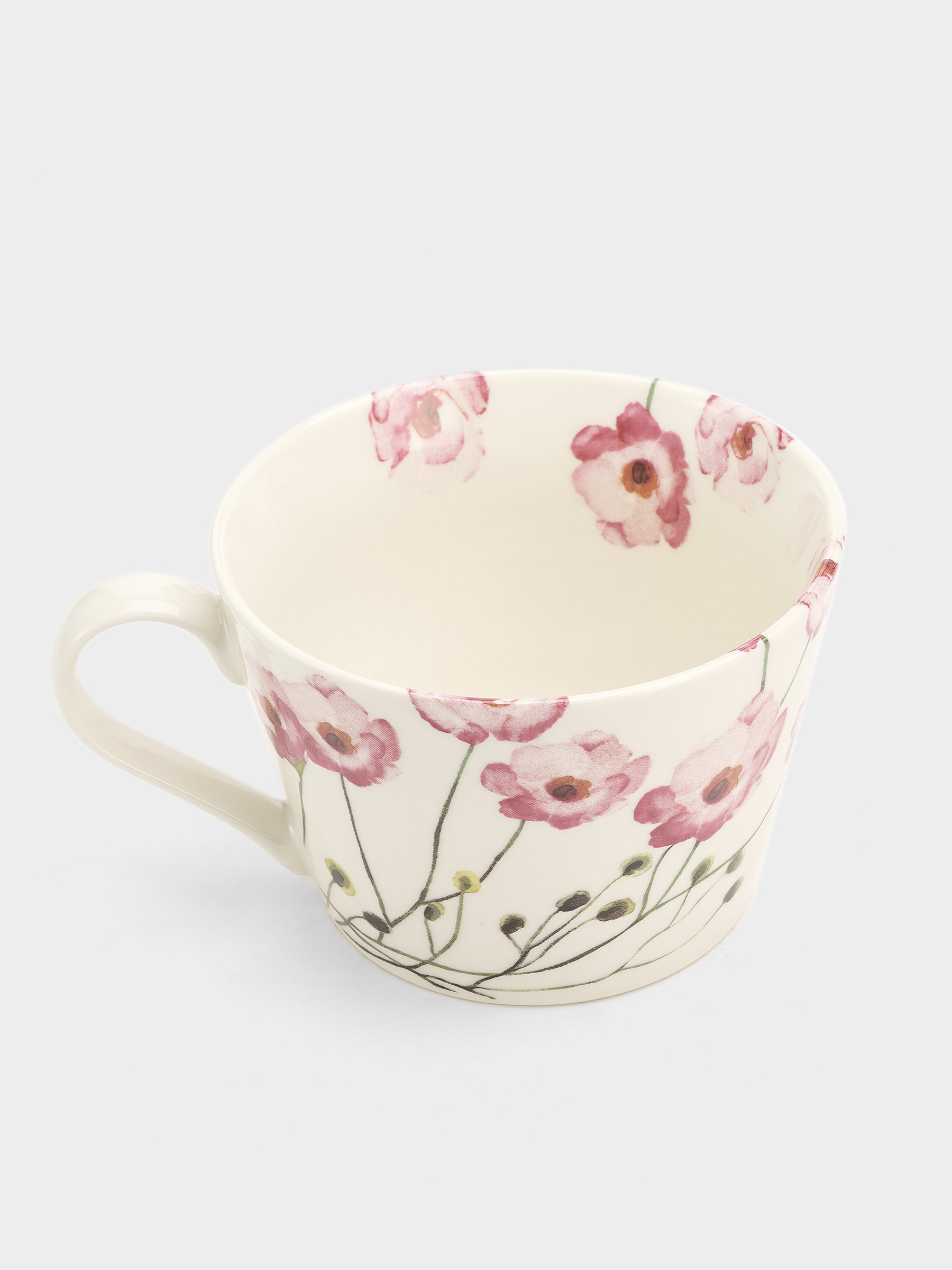 Кружка, 480 мл, фарфор N, белая, Лютик, Magic flowers, image-3