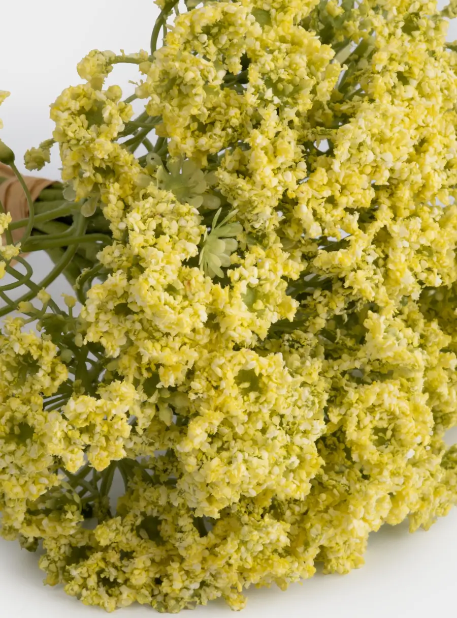 Букет декоративный, 32 см, пластик/бумага, Желтый букет, Interior spring ,image-3