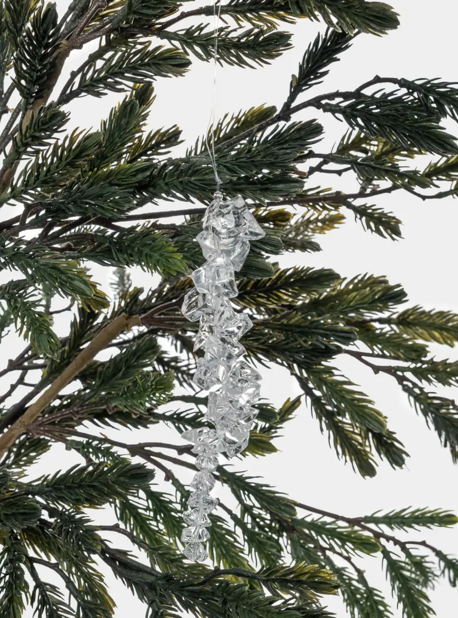 Игрушка елочная, 15 см, акрил, Хрустальная сосулька, Event ,image-2