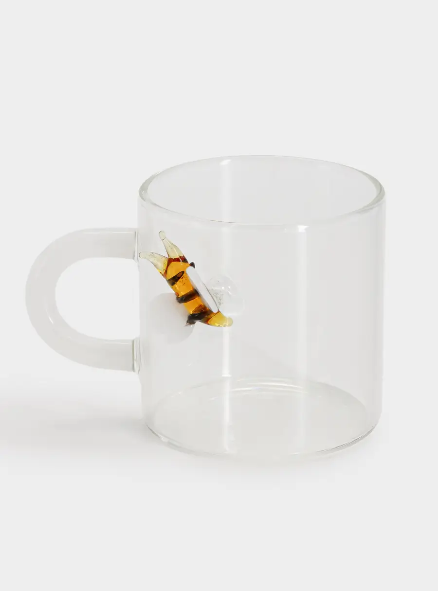 Кружка кофейная, 130 мл, 2 шт, стекло Б, Пчелки, Monterey ,image-3