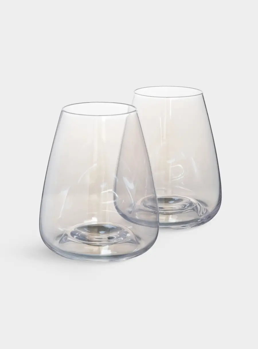 Стакан, 11 см, 460 мл, 2 шт, кристальное стекло, перламутр, Opera polar ,image-1