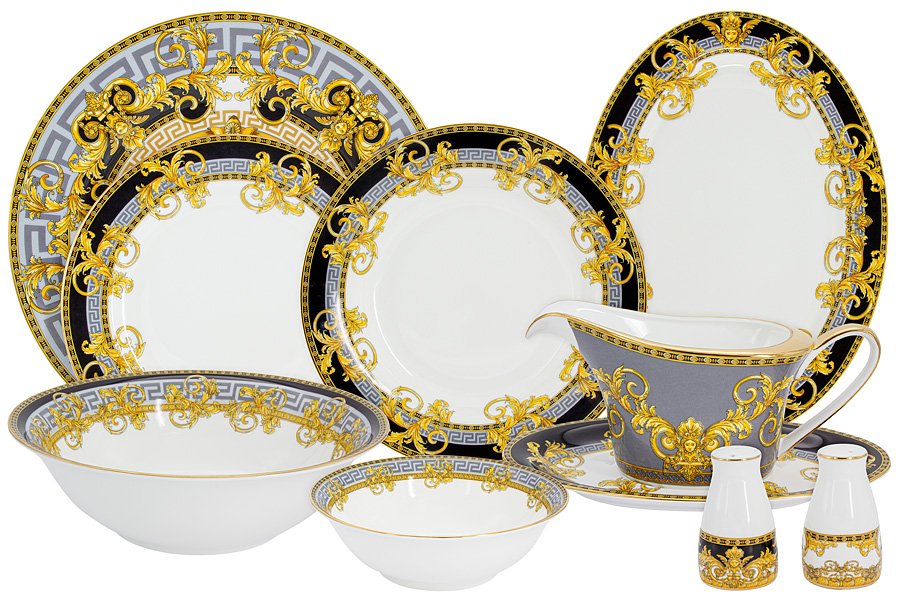 Поступление фарфоровой посуды Royal Crown. Коллекции "Эдем", "Бабочки", "Монплезир", "Консул"
