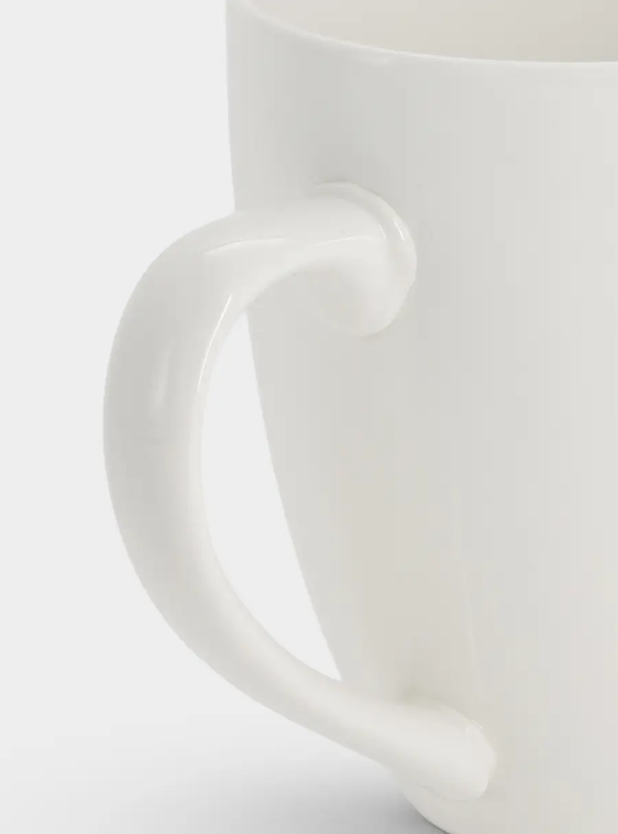 Кружка, 480 мл, фарфор P, белая, White Basics, image-2