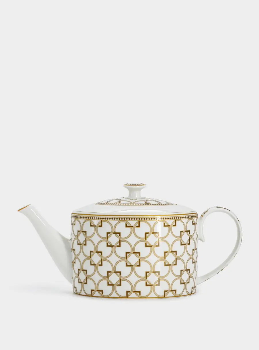Чайник заварочный, 1200 мл, фарфор N, Deco, image-5