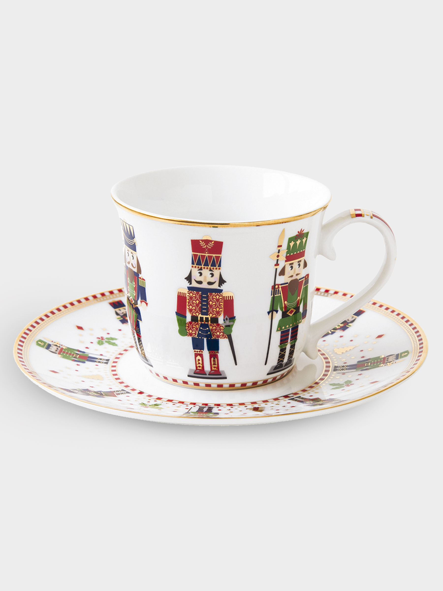 Чашка с блюдцем, 200 мл, Щелкунчик, image-0