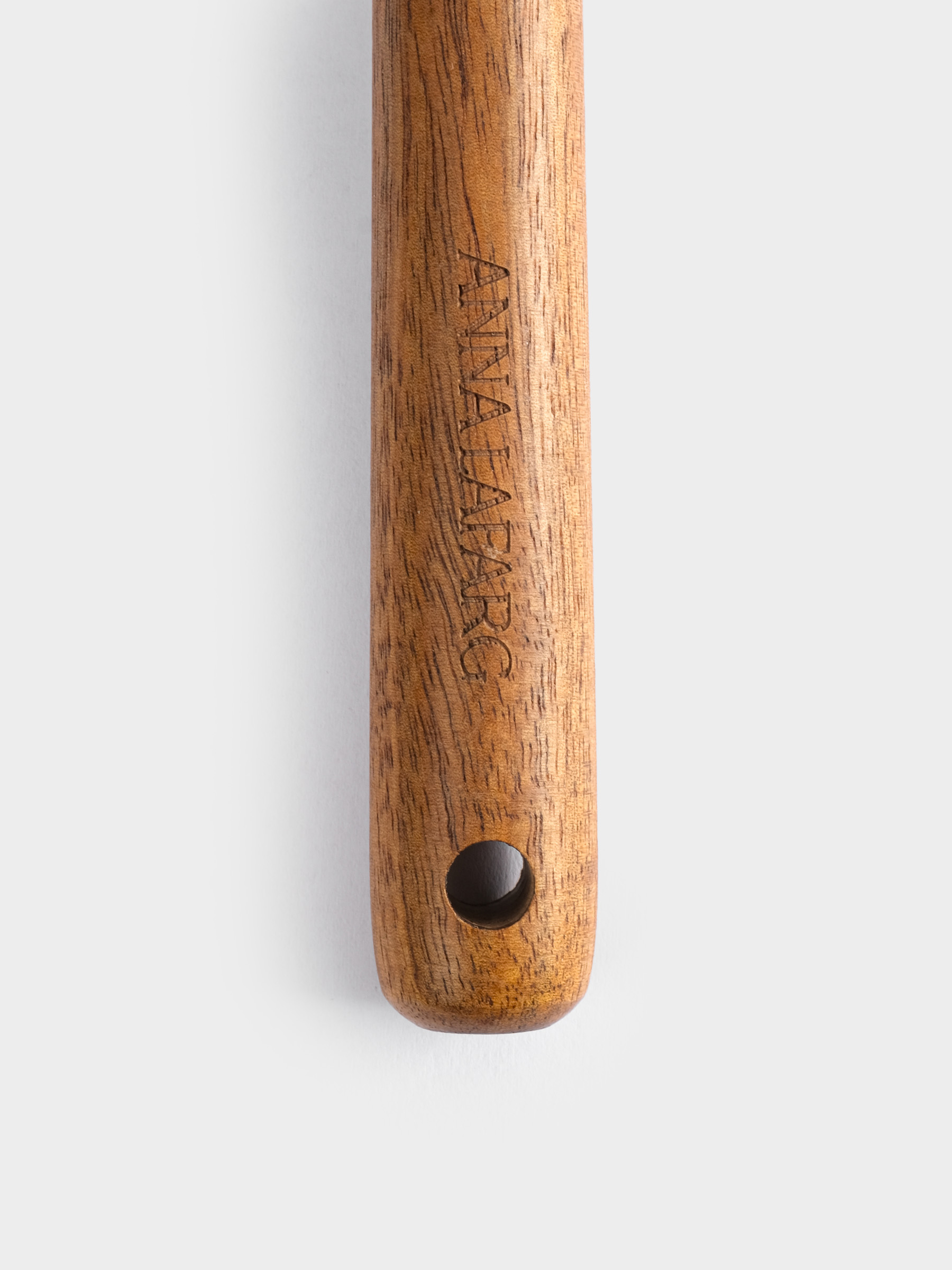 Ложка сервировочная, 32 см, силикон/дерево, молочный, Wenge, image-3