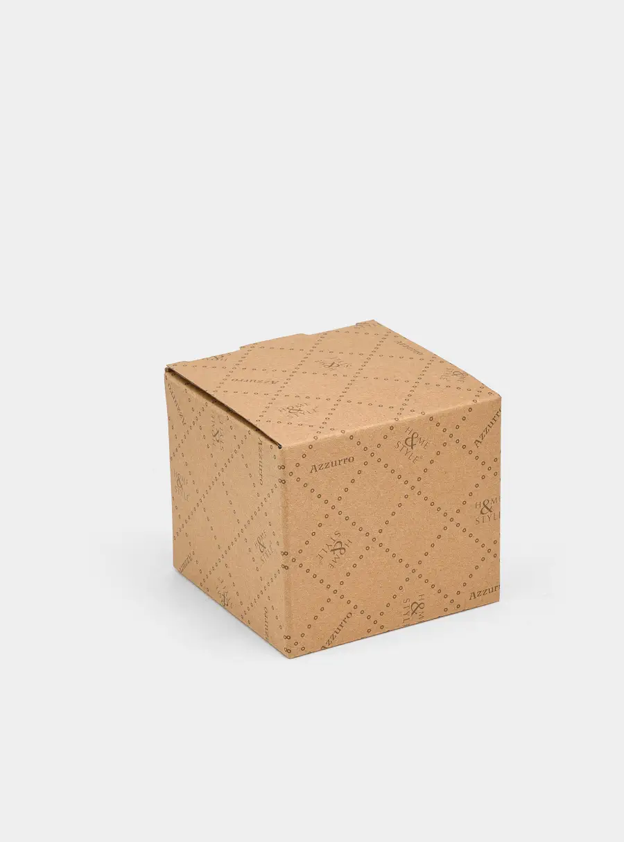 Сахарница, 9,5 см, 260 мл, керамика, бежево-голубая, в крапинку, Azurro, image-6