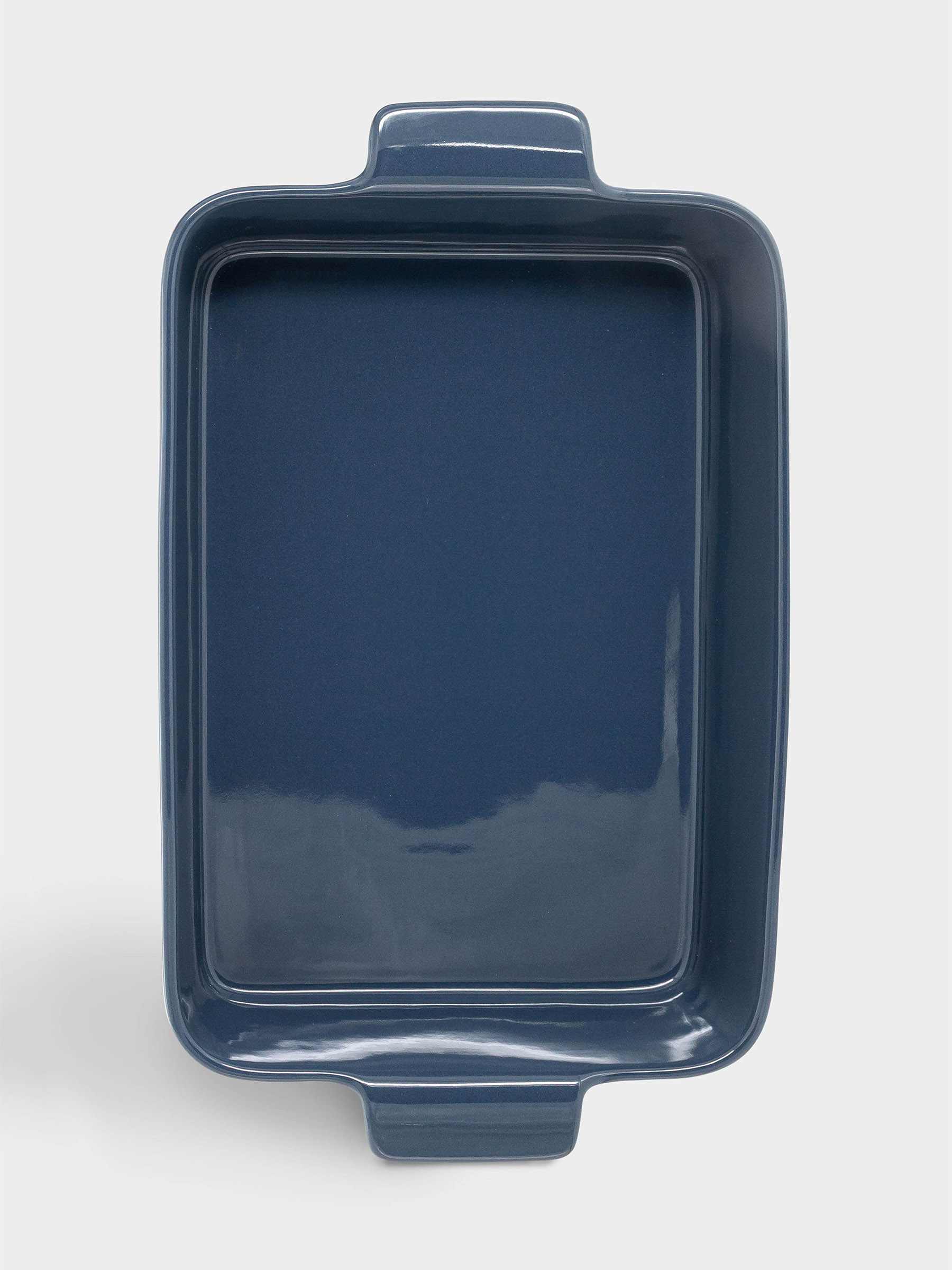 Форма для запекания, 32х22 см, фарфор P, прямоугольная, синяя, Indulgence, image-3