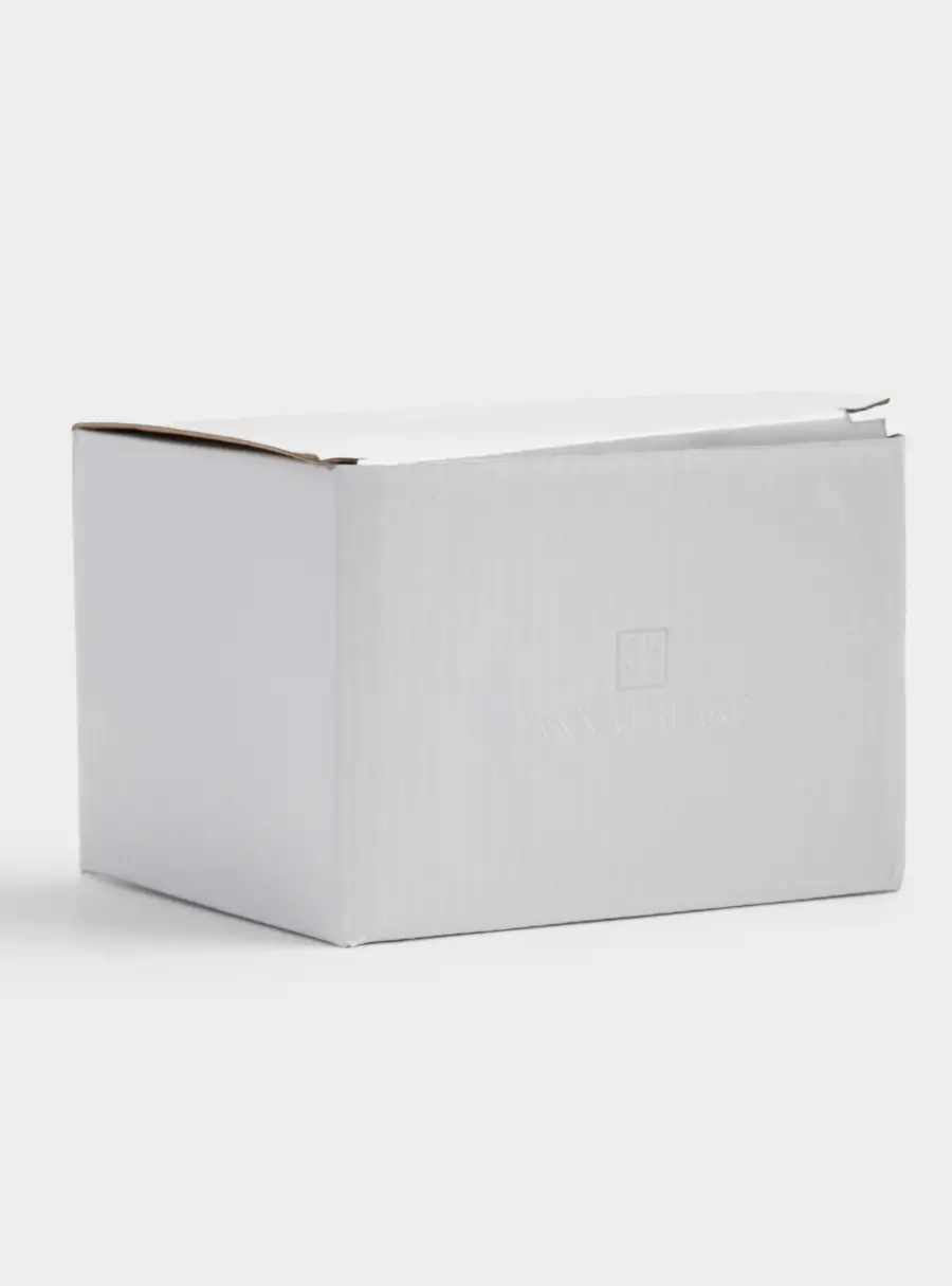 Кружка, 460 мл, керамика D, бело-серая, мятый эффект, Позволь себе, Message, image-4