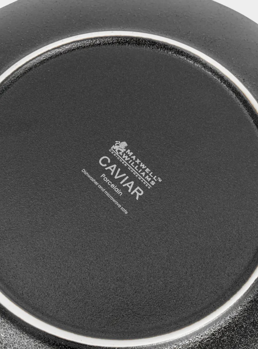 Сервиз обеденный, 4 перс, 12 пр, фарфор P, черный, матовый, Caviar Black, image-9