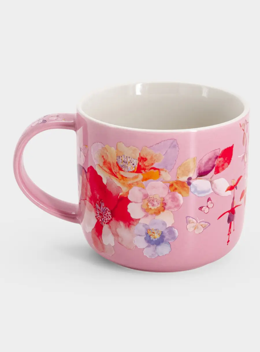Кружка, 450 мл, розовая, Camilla, image-6