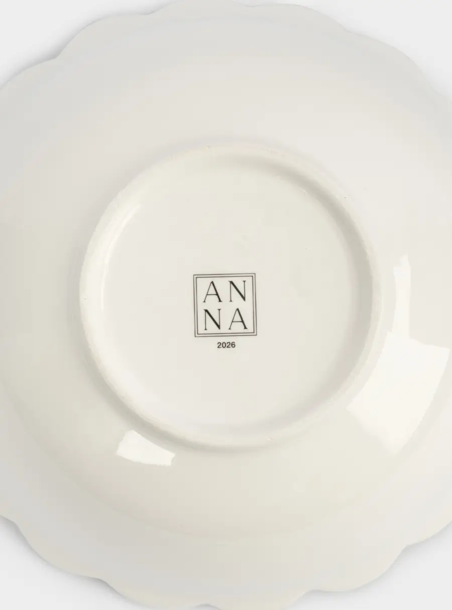 Салатник, 20х8 см, 1,2 л, керамика, зеленый, Лошадка у елки, Festival ,image-4