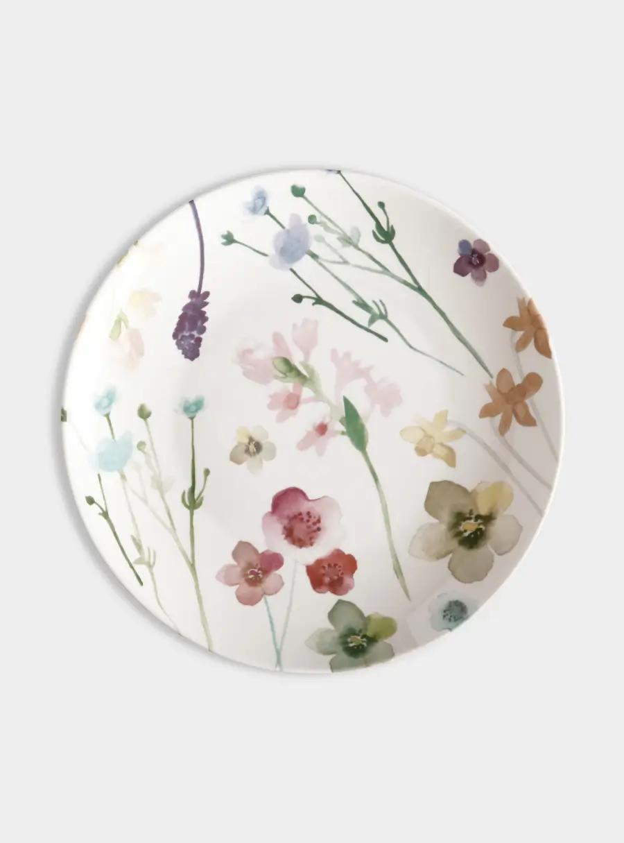 Тарелка закусочная, 19 см, Лесные цветы