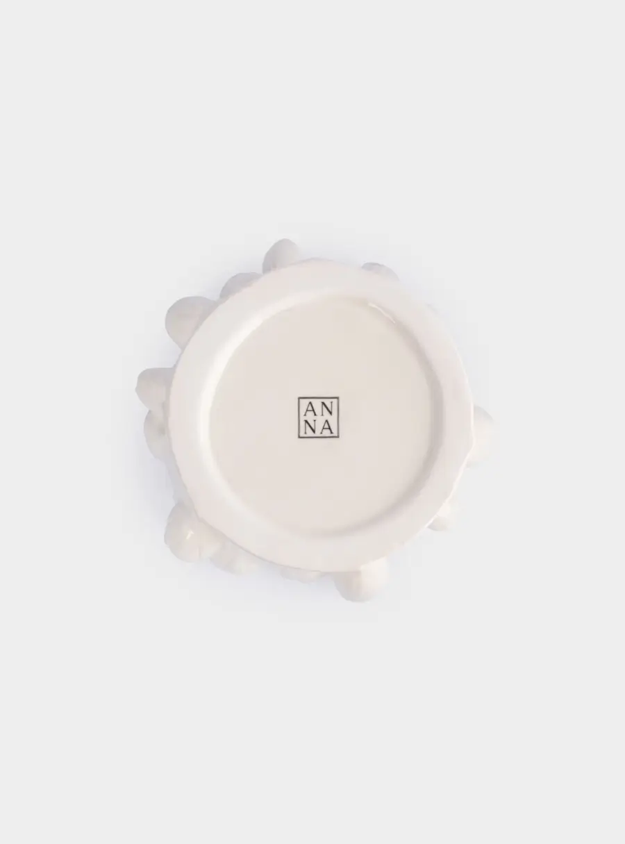 Ваза для цветов, 25 см, керамика, молочная, Тюльпаны, Tulip, image-7