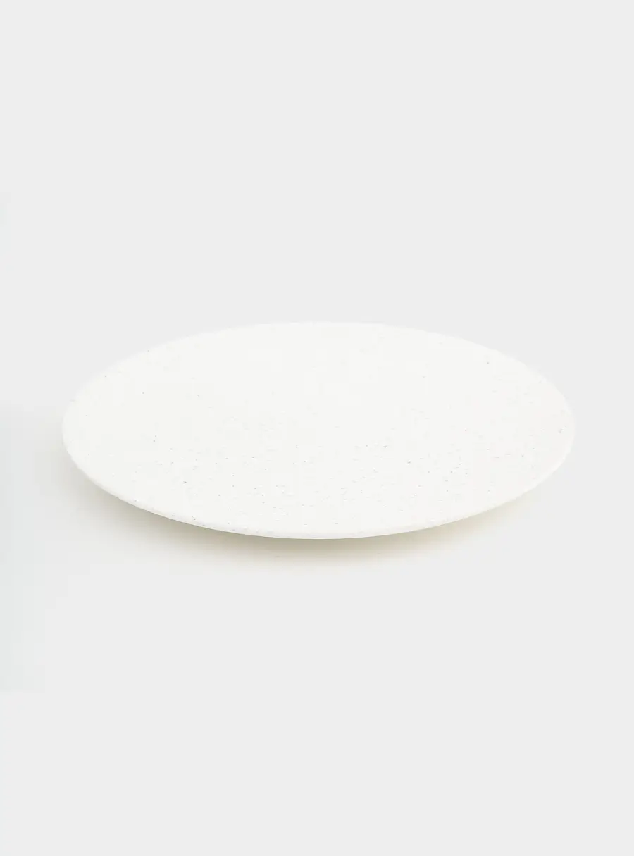 Тарелка обеденная, 27.5 см, пепел, Икра ,image-1