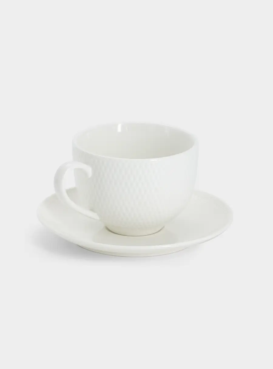 Чашка с блюдцем, 220 мл, Даймонд ,image-1