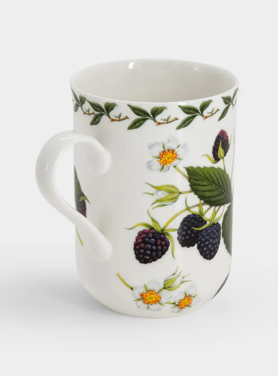 Кружка, 300 мл, фарфор F, белая, Ежевика, Orchard Fruits ,image-2