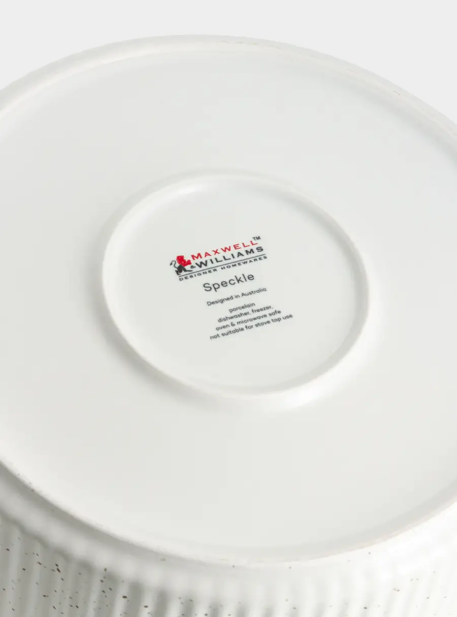 Кастрюля, 3 л, с крышкой, фарфор P, круглая, молочная, в крапинку, Speckle, image-8
