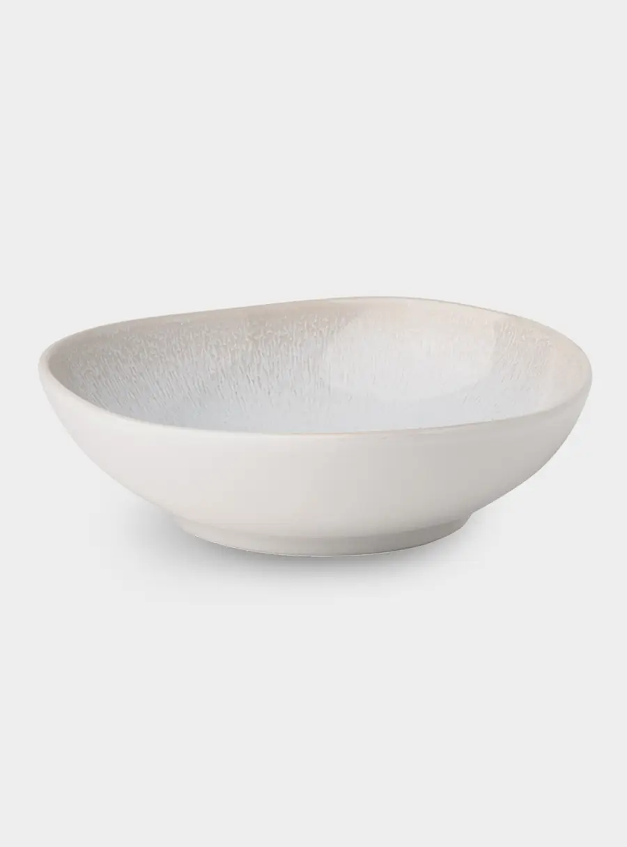 Салатник, 17х5 см, 600 мл, керамика, бежевый, в крапинку, North Organic ,image-0