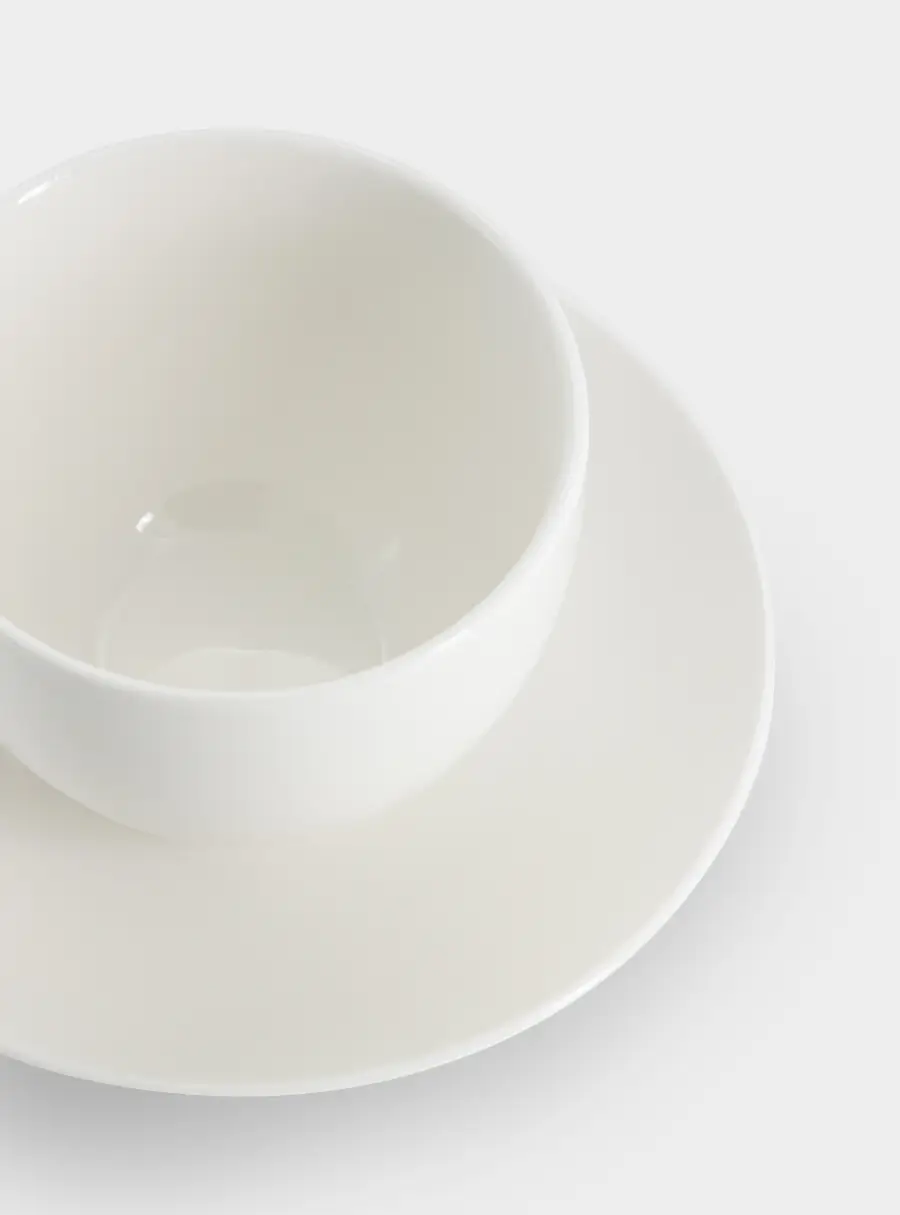 Пара чайная, 1 перс, 2 пр, 260 мл, фарфор P, белая, White Basics, image-4