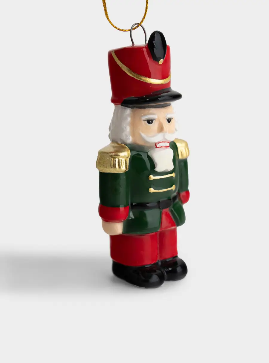 Игрушка елочная, 8 см, керамика D, Щелкунчик, Nutcracker, image-4