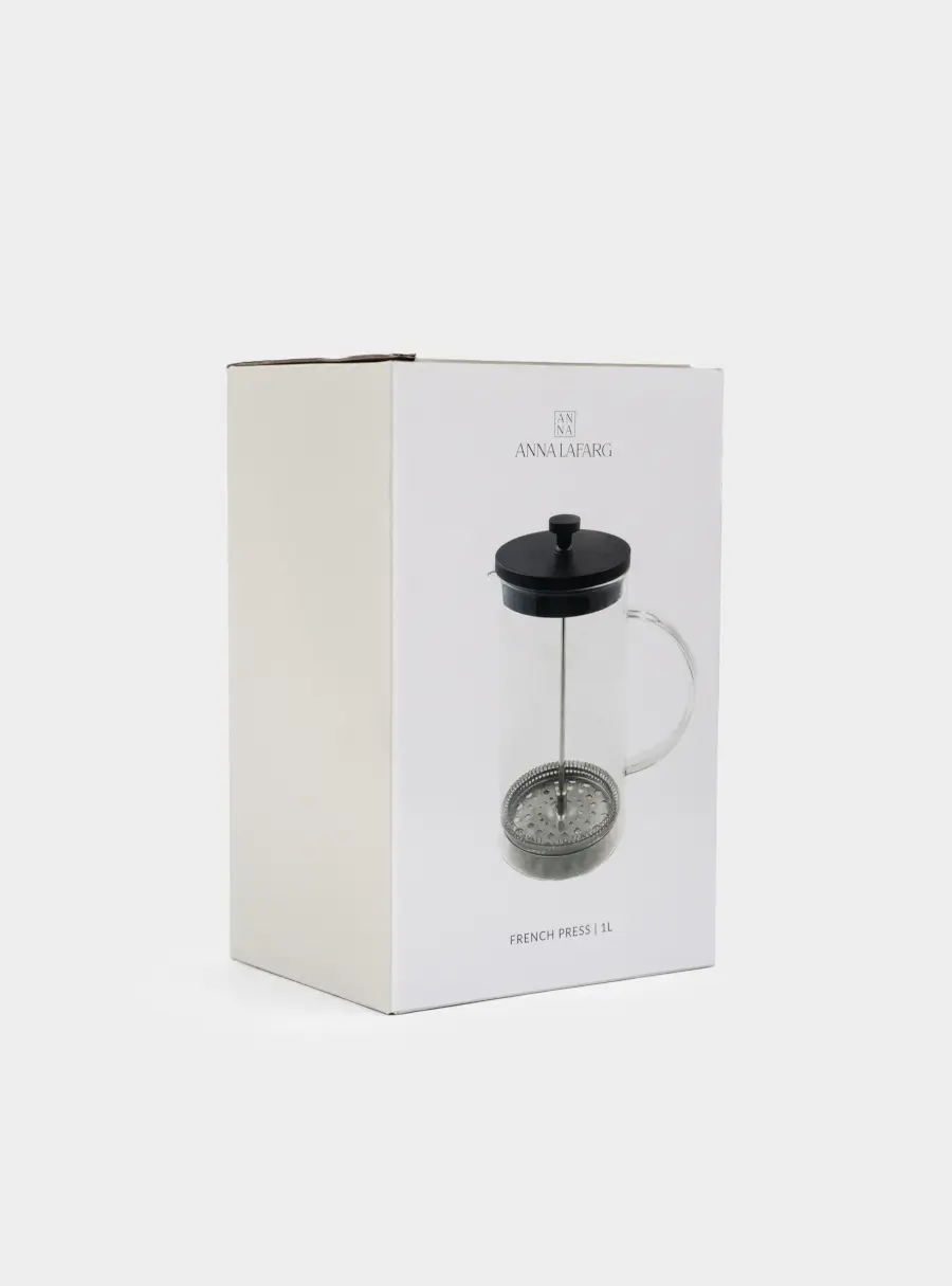 Френч-пресс, 1 л, стекло Б/сталь/пластик, Arabica, image-7