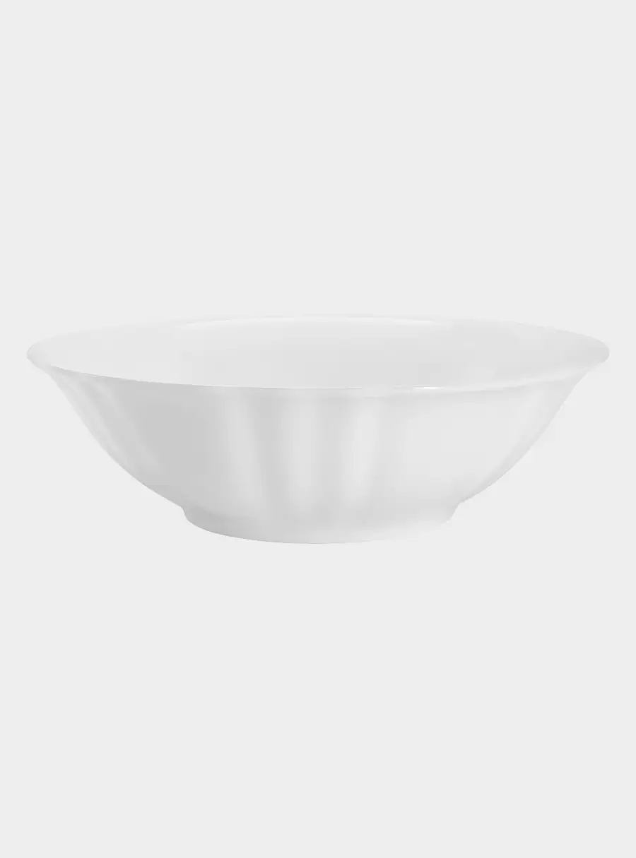 Салатник, 23х6,5 см, 1,35 л, фарфор F, белый, Lotus white