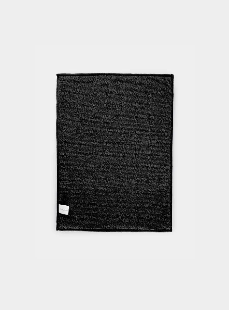 Коврик для сушки посуды, 30x40 см, полиэстер, черный, Dry black ,image-2