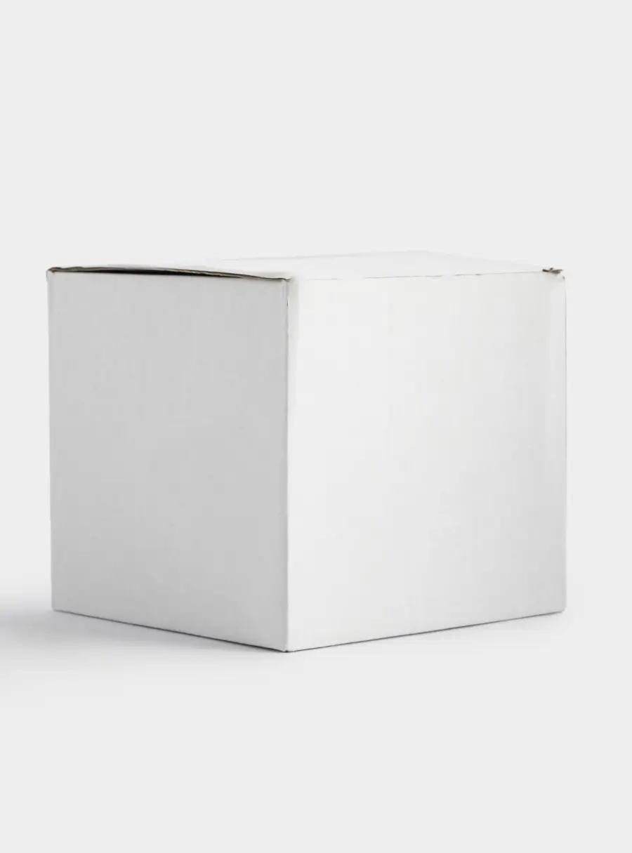 Кружка, 300 мл, стекло Р, серая, Квадраты, image-4