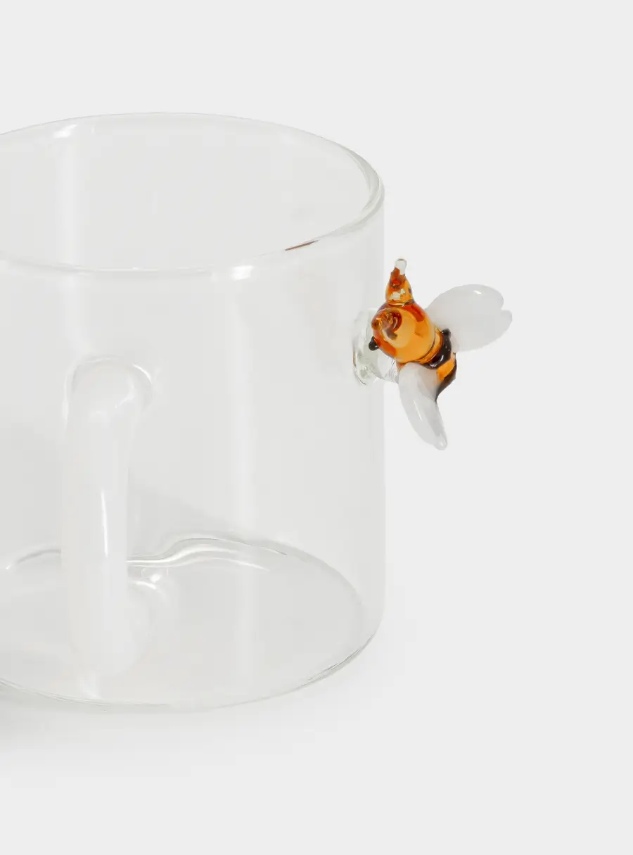 Кружка кофейная, 130 мл, 2 шт, стекло Б, Пчелки, Monterey, image-5