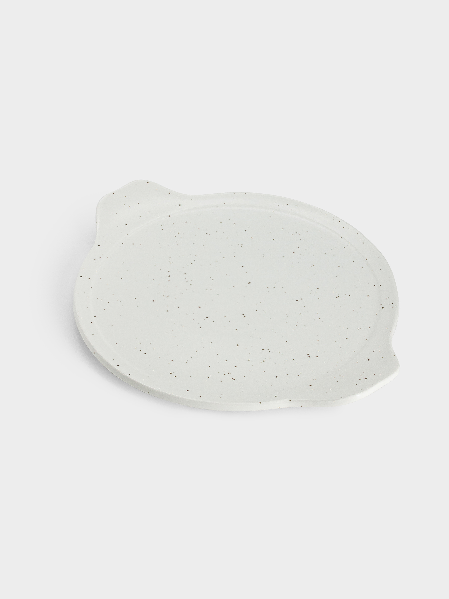 Кастрюля, 3 л, с крышкой, фарфор P, круглая, молочная, в крапинку, Speckle, image-6