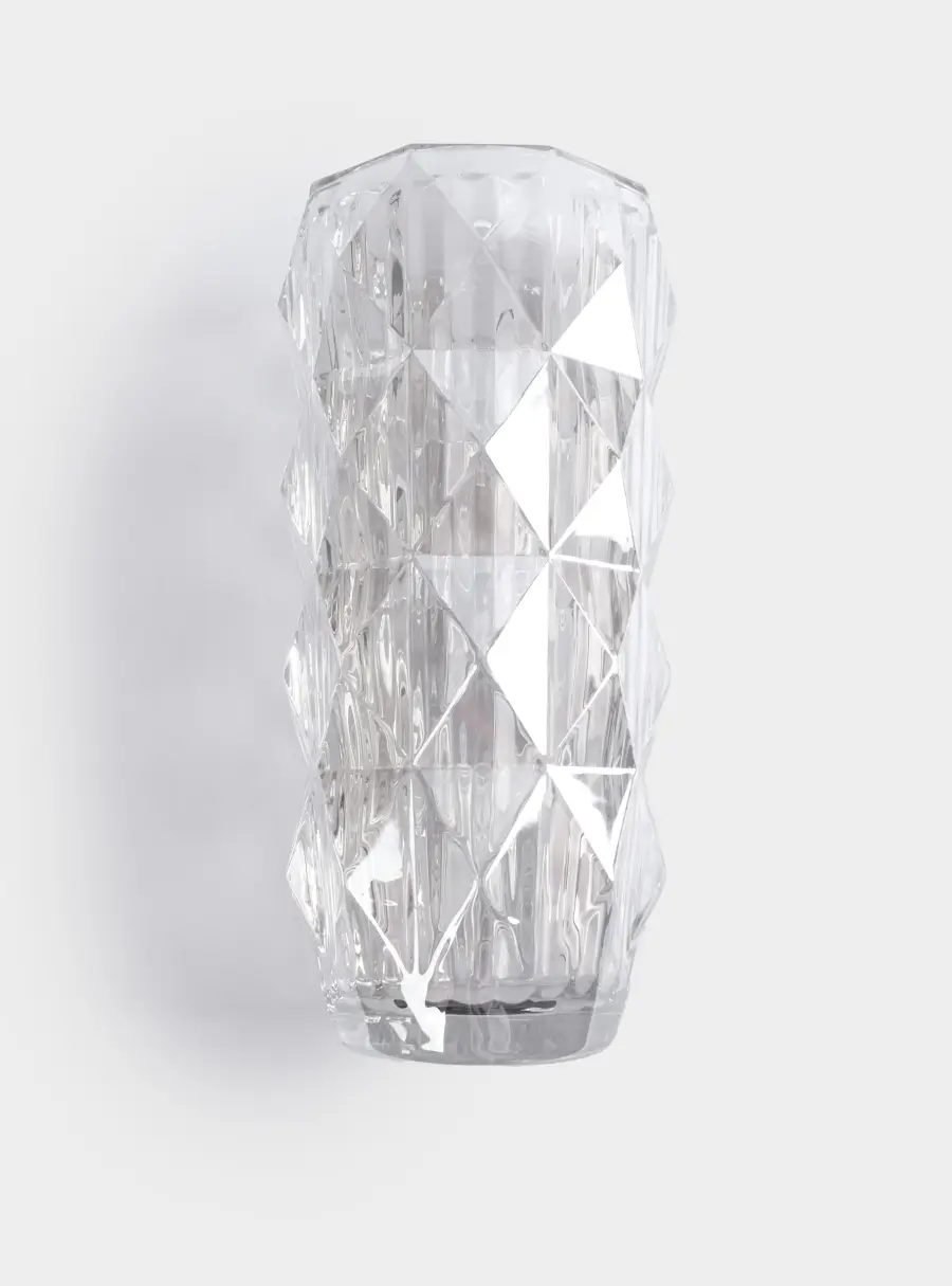 Ваза для цветов, 28 см, стекло, перламутр, Сanto ,image-2