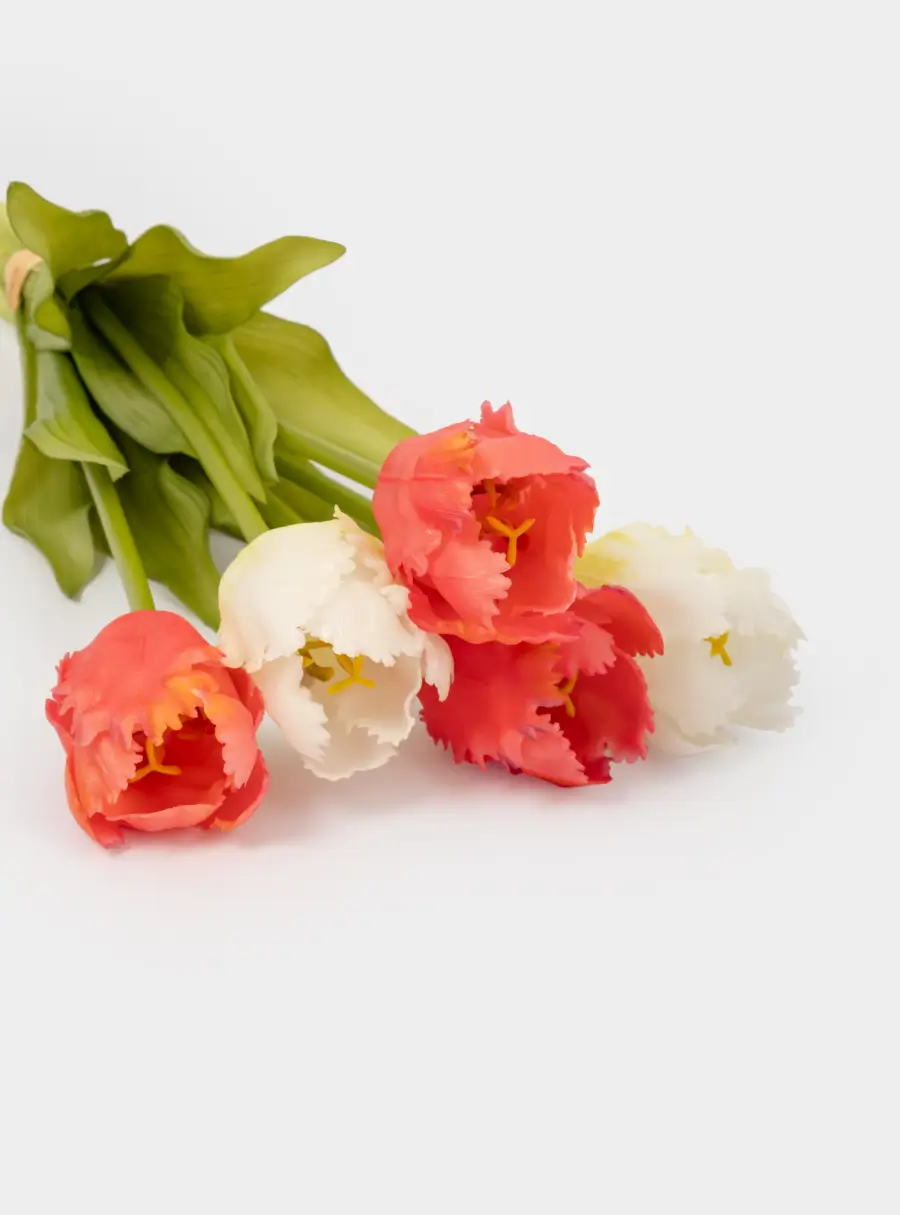 Букет искусственный, 39 см, полиэтилен, Букет тюльпанов, Interior spring ,image-3