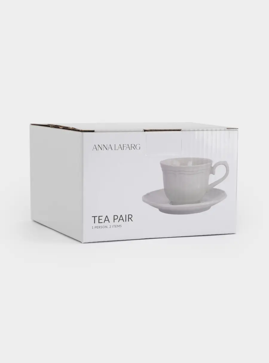 Пара чайная, 1 перс, 2 пр, 230 мл, фарфор P, молочная, Rustic, image-9