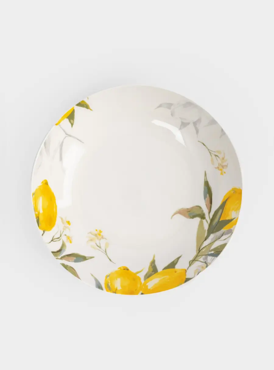 Сервиз обеденный, 6 перс, 18 пр, фарфор P, белый, Лимоны, Palermo, image-6