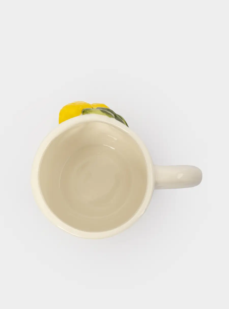 Кружка, 450 мл, фарфор P, молочная, Лимоны, Limoncello, image-6