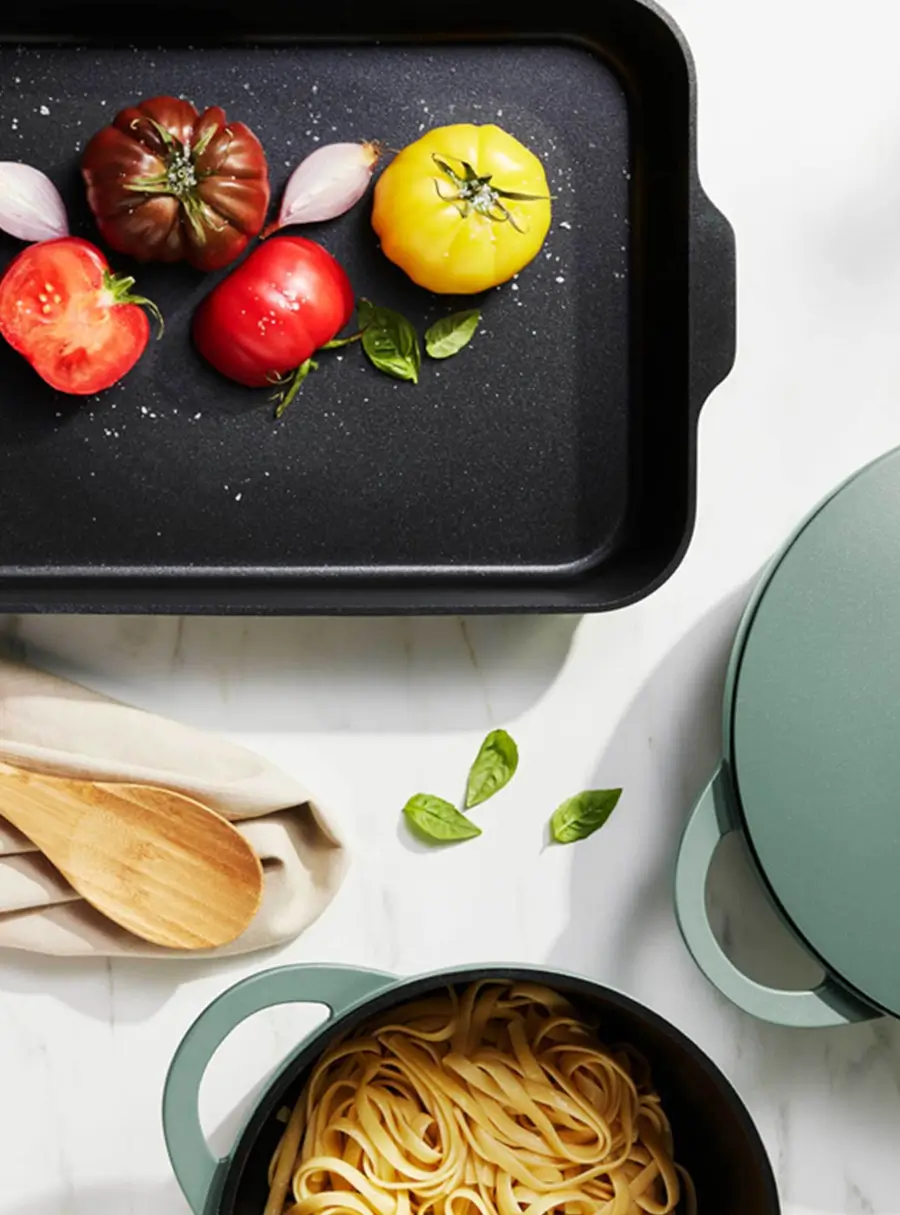 Форма для запекания, 38x28.5x5.5 см, зелёная, с покрытием, Agile ,image-3