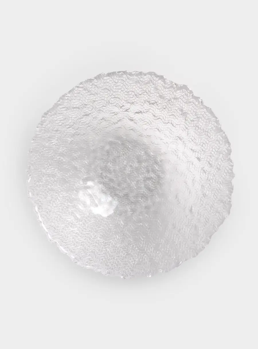 Салатник, 25х10 см, 1,8 л, стекло Р, Ripples ,image-2